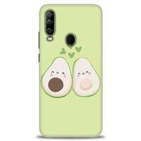 General Mobile GM 20 Pro Kılıf HD Baskılı Kılıf - Avacado + Tam Ekran Koruyucu