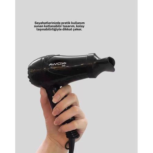 Awox Mini Fön Siyah