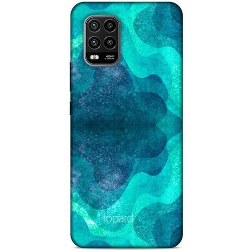 Xiaomi Mi 10 Lite Kılıf Pastel Renkler (6) Silikon Kılıf Mavi Yeşil
