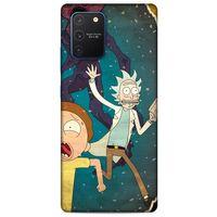 Samsung Galaxy S10 Lite Uyumlu Kılıf Rick And Morty (27) Tasarımlı Kılıf Alternate-universe