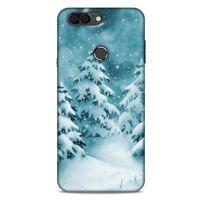 Vestel Venüs V6 Kılıf Snowix (36) Glitter Kılıf Beyaz Yeşil