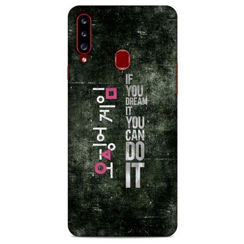 Samsung Galaxy A20s Uyumlu Kılıf Squid Game (35) Fit Design Kılıf Shou