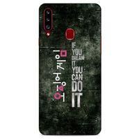 Samsung Galaxy A20s Uyumlu Kılıf Squid Game (35) Fit Design Kılıf Shou