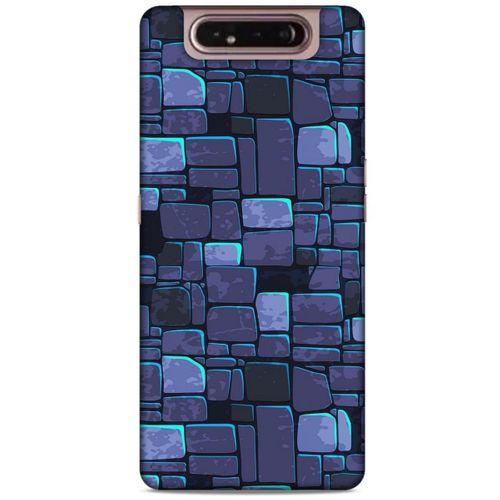 Samsung Galaxy A80 Kılıf Baskılı Özel Seri Taşlı (12) Koruyucu Silikon