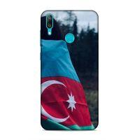 Huawei Y7 2019 Uyumlu Kılıf Azarbaijan (38) Neo Hybrid Kılıf Bayrak Kadın