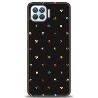 Oppo Reno 4 Lite Kılıf HD Baskılı Kılıf - Flower + Tam Ekran Koruyucu