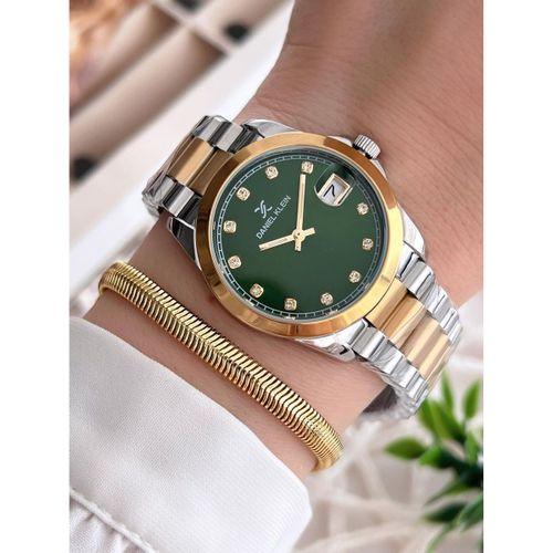 Daniel Klein Çelik Kordon 3 Atm Suya Dayanıklı Özel Tasarım Kadın Kol Saat+Bileklik VS.BLKT.0224