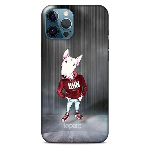 Apple iPhone 12 Pro Max Kılıf FunnyMaX (41) Tank Kılıf Gri Bull Teriyer