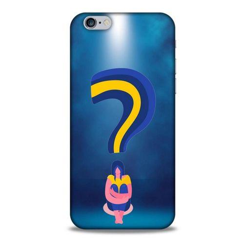 Apple Iphone 6S Kılıf Depresyon (12) Koruyucu Silikon Kırmızı Bordo