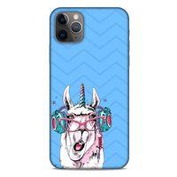 Animax Dj Lama Apple Iphone 11 Pro Max Kılıf Desenli Silikon