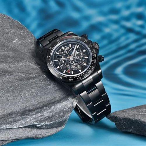 Pagani Design PD-1777-1 Rainbow Skeleton Otomatik Erkek Kol Saati