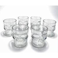 6'lı Kurukafa Cam Shot Bardağı Alk5117