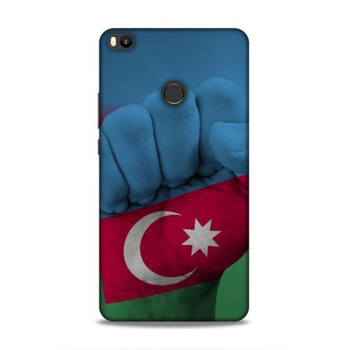 Xiaomi Mi Max 2 Uyumlu Kılıf Azarbaijan (19) Kılıfları Yumruk Bayrak