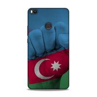 Xiaomi Mi Max 2 Uyumlu Kılıf Azarbaijan (19) Kılıfları Yumruk Bayrak