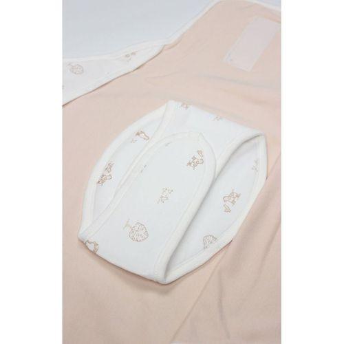 Bistyle Bistyle Curly Lamb Bel Destekli Kundak 75111 Bej Mavi Ekru