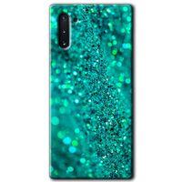 Potkal Hediye Fabrikası Samsung Galaxy Note 10 HD Baskılı Kılıf + 9D Tam Ekran Koruyucu - Diamonds