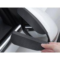 Zhltools Araba Ayna Yağmur Koruyucu Siper Karbon Desenli