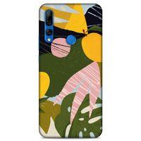 Lopard Huawei Y9 Prime 2019 Uyumlu Kılıf Soyut Sanat (33) Baskılı Hybrid Kılıf