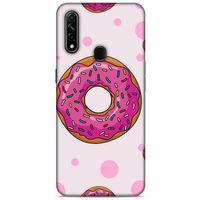 Oppo A31 Uyumlu Kılıf Pembe Delisi (25) Antişok Kapak Donut