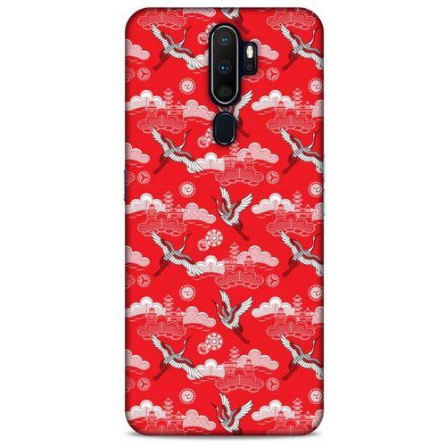 Oppo A9 2020 Kılıf Japonya (8) Baskılı Kılıf Japonya Kuşları