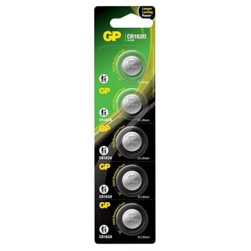 GP CR1620 Lityum 3 Volt Pil (5'li Paket)