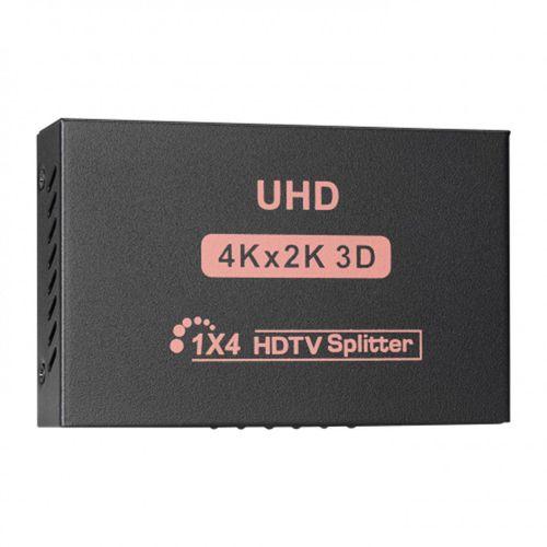 HYTECH HY-LU4, 4xHDMI, 2K-4K, Monitör Çoklayıcı, (1PC-4Monitör)