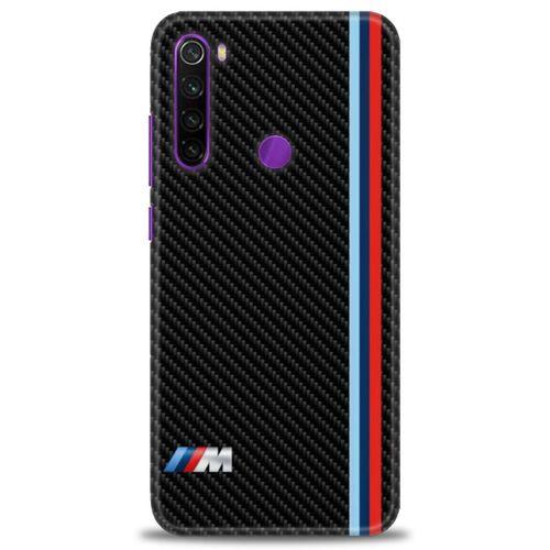 Xiaomi Redmi Note 8 Kılıf HD Baskılı Kılıf - BMW + Tam Ekran Koruyucu