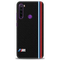Xiaomi Redmi Note 8 Kılıf HD Baskılı Kılıf - BMW + Tam Ekran Koruyucu