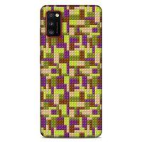 Lopard Samsung Galaxy A41 Uyumlu Kılıf BloX (50) Shockproof Kılıf Kahve Yeşil