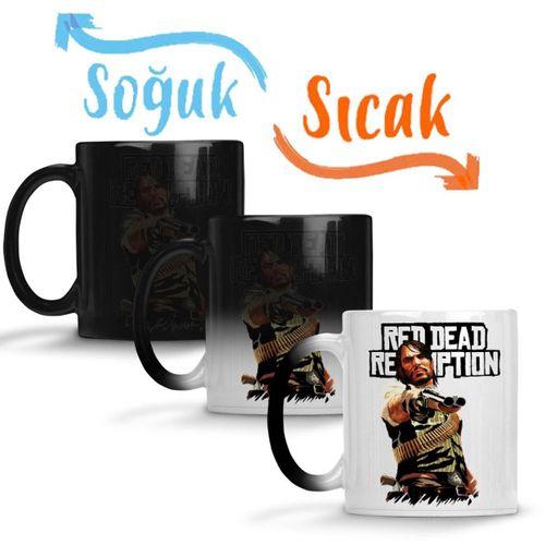 Red Dead Redemption Sihirli Kupa Bardak Porselen