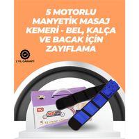 Şarj Edilebilir 7.2W Gücünde Çok Bölgeli Masaj Kemeri – Kolay Taşınabilir ve Pratik Kullanım