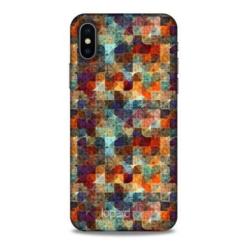 Apple Iphone X Kılıf Pastel Renkler (4) Koruma Kılıfı Yeşil Kırmızı