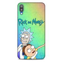 Samsung Galaxy M10 Uyumlu Kılıf Rick And Morty (1) Kılıfı Rick Sanchez