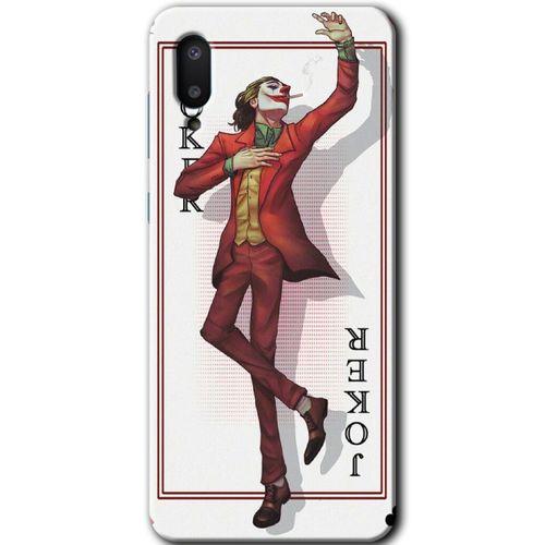 Samsung Galaxy A02 Kılıf Baskılı Kapak - Joker İskambil +Tam Ekran Koruyucu