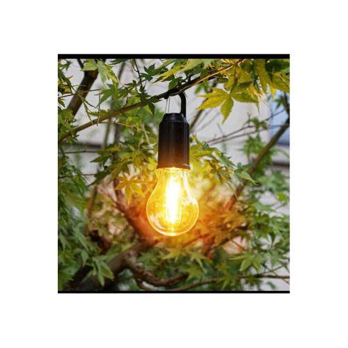 Taşınabilir Şarjlı Led Ampül Outdoor Kamp Bahçe Lambası 10w Askılı Kırılmaz Led Işık