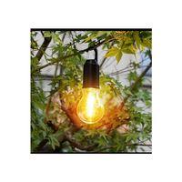 Taşınabilir Şarjlı Led Ampül Outdoor Kamp Bahçe Lambası 10w Askılı Kırılmaz Led Işık