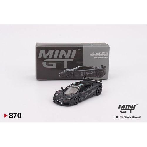 Mini GT McLaren F1 GTR #59 1995 Le Mans 24Hr Winner Post-Race Weathered 870