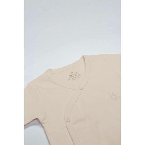 Eğitici Oyuncak Bistyle Organik Natural Basic Style Kruvaze Uzun Kol Body BS17102 Bej