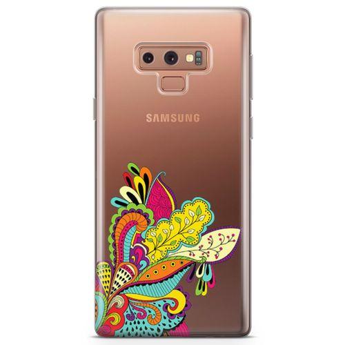 Samsung Galaxy Note 9 Kılıf Hint Süsleri Arka Kapak Koruma Desenli Full Koruyucu