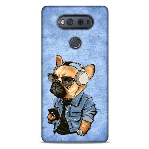 LG K61 Kılıf Köpek Kıyafetleri (3) Kapak Pug Gömlek