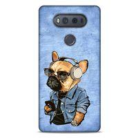 LG K61 Kılıf Köpek Kıyafetleri (3) Kapak Pug Gömlek