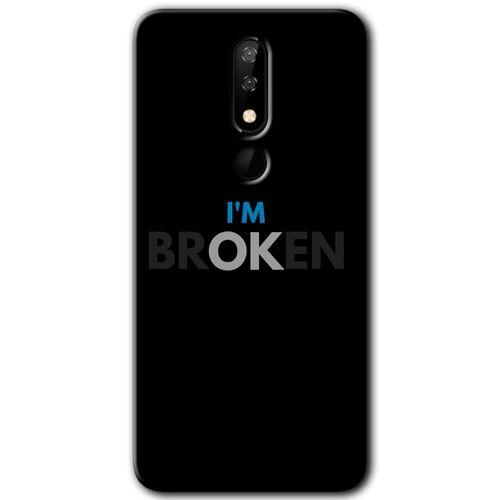 Casper Via P3 Kılıf HD Desen Baskılı Arka Kapak - Im Broken