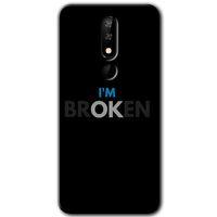 Casper Via P3 Kılıf HD Desen Baskılı Arka Kapak - Im Broken