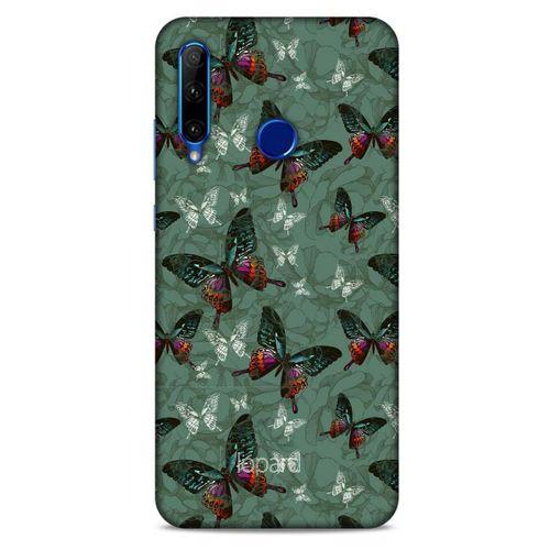 Huawei Honor 20 Lite Kılıf Kelebek Etkisi (32) Soft Silikon Kılıf Turunu Sarı