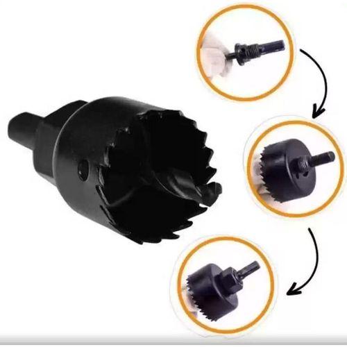 Zhltools 6 Parça Demir Ahşap Alçıpan Delme Buat Açma Seti