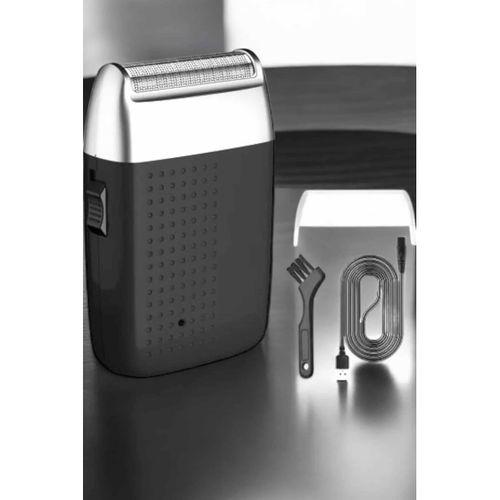 Tıraş Makinesi Sinek Kaydı Paslanmaz Çelik Taşınabilir Şarjlı