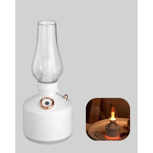 Renkli Led Işıklı Retro Gaz Lambası Aroma Terapi Mist Maker