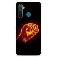 Lopard Oppo Realme 5 Pro Uyumlu Kılıf FireX (33) Hybrid Kılıf Yumruk