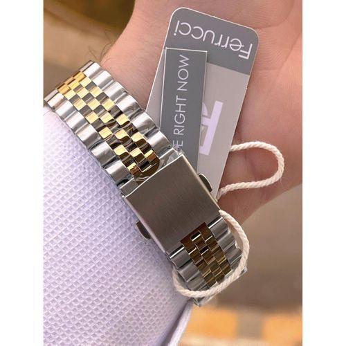 Ferrucci Nişan Ve Takım Elbiselere Özel Takvimli Kadran 2 Yıl Garantili Spor Erkek Kol Saati J3623.4