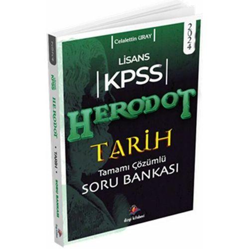 KPSS Tarih Lisans HERODOT Soru Bankası Dizgi Kitap